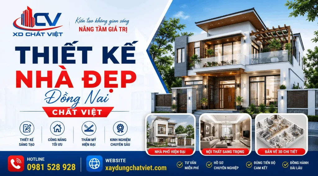 Thiết kế nhà đẹp tại Đồng Nai