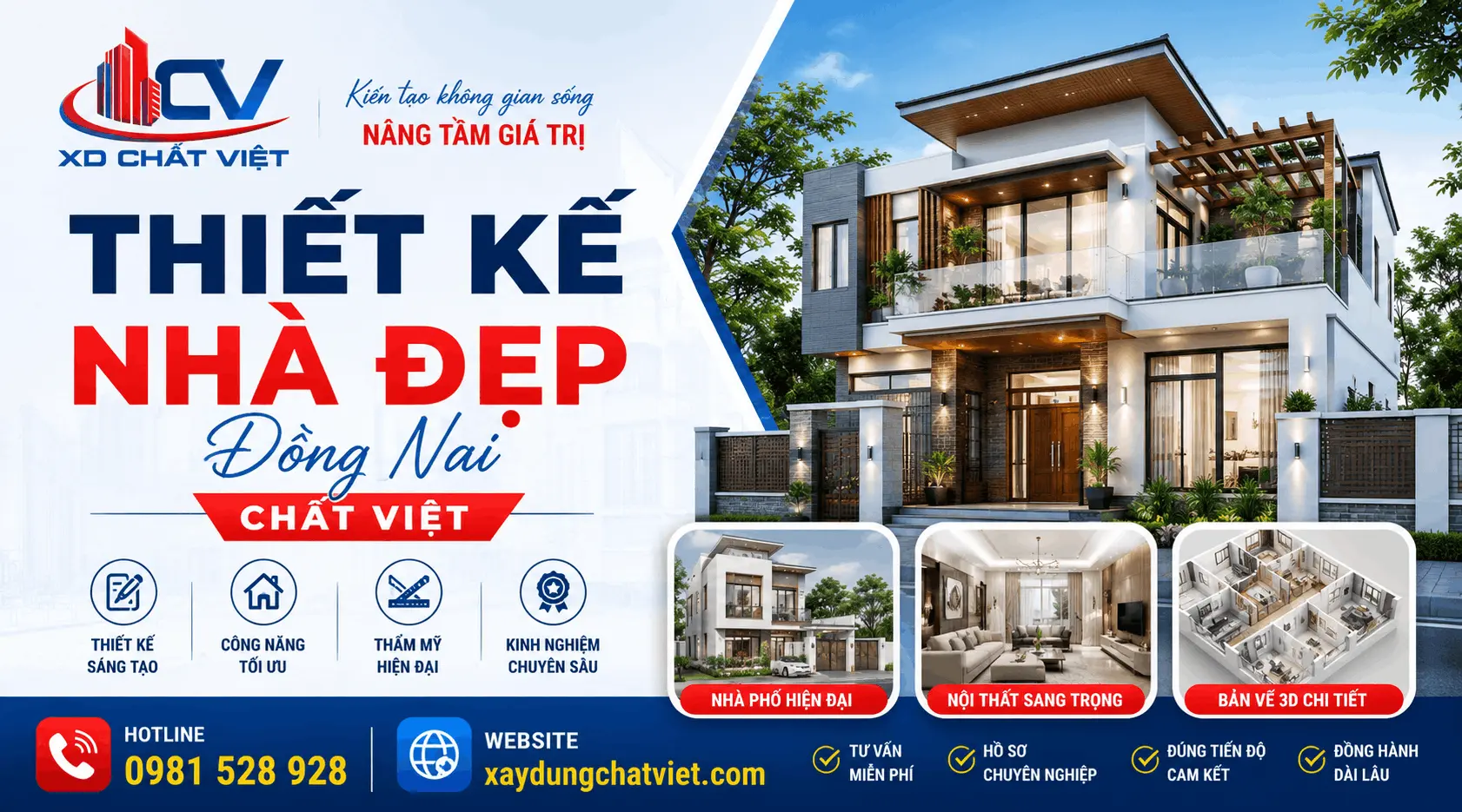 Thiết kế nhà đẹp tại Đồng Nai