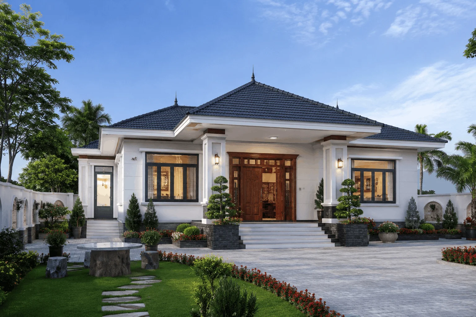 Chi Phí Xây Nhà 1 Tầng 100m2